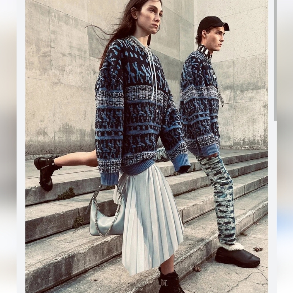 Givenchy X Chito Reversible Jacquard Sweater